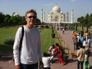 The most beautiful building in the world, Taj Mahal in Agra, India